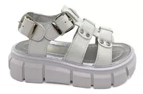 Sandalias De Nenas Franciscana Plataforma Glitter Niña 27-36