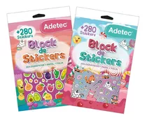 Block Stickers Figuras Infantiles Kawaii +280 Stickers 832
