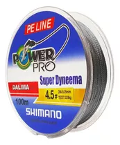 Hilo Trenzado Para Pesca 100mts Power Pro Shimano