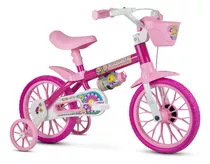 Bicicleta Infantil Bike Aro 12 Nathor Bike Flower