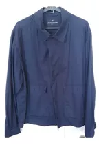 Campera Azul Marca Daniel Heschter