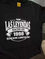 Camiseta Las Leyendas Nacen 