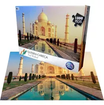 Quebra Cabeça Taj Mahal Monumento Indiano 1.000 Peças Puzzle