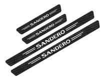 Renault Sandero Protectores Posapies Fibra Carbono Kit X4