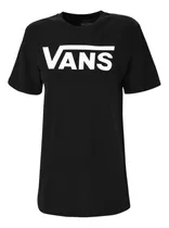 Remera Vans Hombre Classic Logo Negra