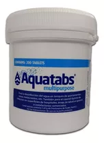 Tabletas Purificadoras Aquatabs 1,67g Para Tanques De 500l