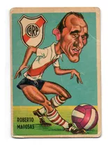 Figurita River Tarjeton Futbol Sport 1967 N° 40 Matosas