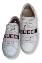 Tenis Sneakers Gucci Ace Band Originales 