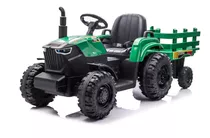 Tractor Con Acoplado A Batería Verde Cn-shj7000a