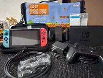 Nintendo Switch V2 + 3juegos + Bolso De Viaje+ Procontroler 