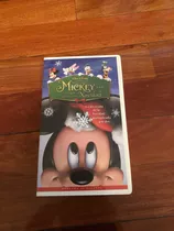 Mickey Y Sus Amigos Juntos Otra Navidad Vhs Disney Infantil