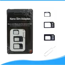 Adaptador Micro Nano Chip Celular + Ferramenta Abrir iPhone