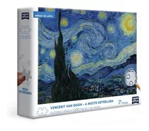 Quebra Cabeça Van Gogh - A Noite Estrela 1000 Peças