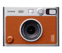 Cámara Instantánea Fujifilm Mini Evo Híbrida Café