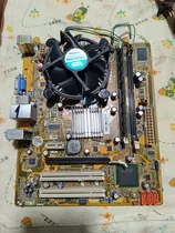 Placa Mãe Semptoshiba Ipm31 775 + Ddr2 2gb + E6300 + Cooler