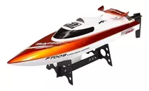 Lancha High Speed Racing Boat 4ch 2.4ghz Rc Ft009 Laranja