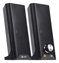 Caixa De Som 2.0 Dual Basic 6w Rms Entrada Microfone E Fone