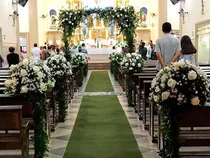 Decoración De Iglesia O Matrimonio Civil - Vestido Novia
