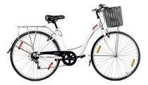 Bicicletas Baccio Liberty 26 6 Vel Blanco Paseo Dama - Fama