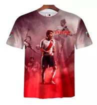 Remera Zt-0442 - River Plate Leonardo Ponzio - El Leon