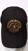 Gorra Original Escuela De Comandos Del Perú En Color Negro