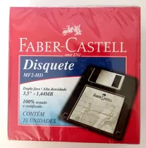 Disquete Faber-castell 3,5 -1,44mb - Cx. 10unid. - Lacrado