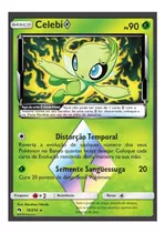 Carta Pokémon Mítico Celebi Prisma Trovões Perdidos