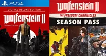 Wolfenstein 2 The New Colossus + Season Pass ~ Ps4 Español