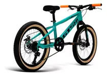 Bicicleta Infantil Gtsm1 Aro 20 Câmbio Shimano Disco 7v Gts Mtb20 Cor Verde Tamanho Do Quadro Único