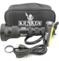 Kraken Sports Nr-1500 - Luz De Buceo Con Zoom