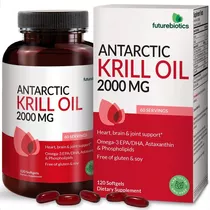 Aceite Krill 2000mg Futurebioti - - Unidad A $1716