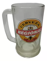 Jarra De Vidrio Cerveza Tipo Pilsen Regional Coleccionable