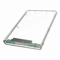 Carry Case Disk Sata Disco 2.5 Usb 3.0 Transparente - Centro