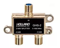 Divisor Holland Ghs-2 Ant. Vhf Uhf Net Tv Cabo 1x2 Saidas