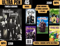 Ultrapen 32gb Coleção Família Addams Série Tv Filmes Cartoon