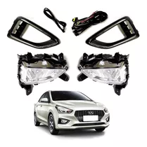 Full Kit Completo Neblineros Hyundai Verna Desde 2020 A 2023