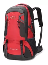 Mochila Trekking Edge Trekking Nomad Camping Mochila 60 Litros Color Rojo 60l