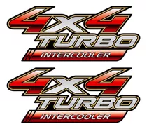 2 Calcos Toyota Hilux 4x4 Turbo Intercooler 2009 - 2014