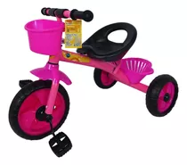 Triciclo Infantil  Motoca Tico-tico Com Pedal E Cestinha