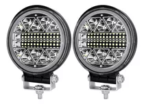 2 Faros Reflector Led 78w 12v/24v Tractor 4x4 Camion Lancha