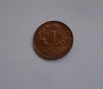 Moneda De 1 Centavo Año 1958
