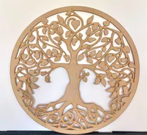 Árbol De La Vida 60cm Madera Mdf