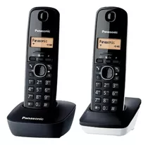Teléfono Inalámbrico Panasonic Duo Kx-tg1612 Color Negro