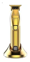 Aparador De Pelo Kemei Km-i32s  Dourado 100v/240v