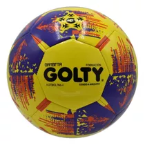 Balón De Fútbol Para Niños Golty Gambeta Iii N4 Color Amarillo