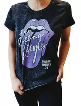 Remera Mujer Rolling Stones Nevada Tour American 78