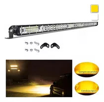 Barra De Luz Led 20 Pulgadas 52 Led 152w Jeep Universal