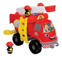 Brinquedo Infantil Caminhão Bombeiro Grande - Mercotoys 519