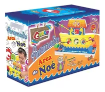 Brinquedo Educativo Arca De Noé Montessori Em Mdf E Aramado