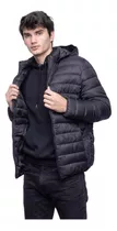 Campera Hombre Inflada Ultra Liviana Impermeable Abrigo Gym